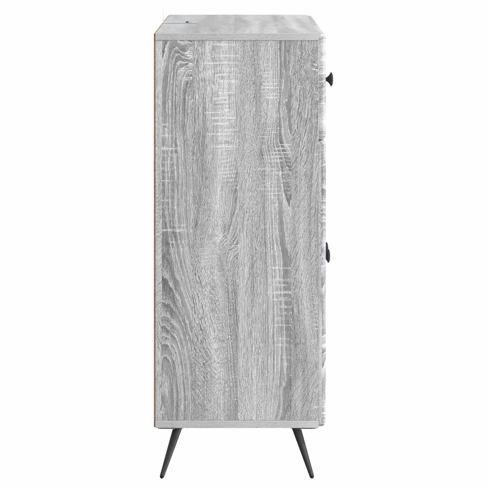 Kreveta Siva sonoma 66 x 34,5 x 90 cm Konstruirano drvo
