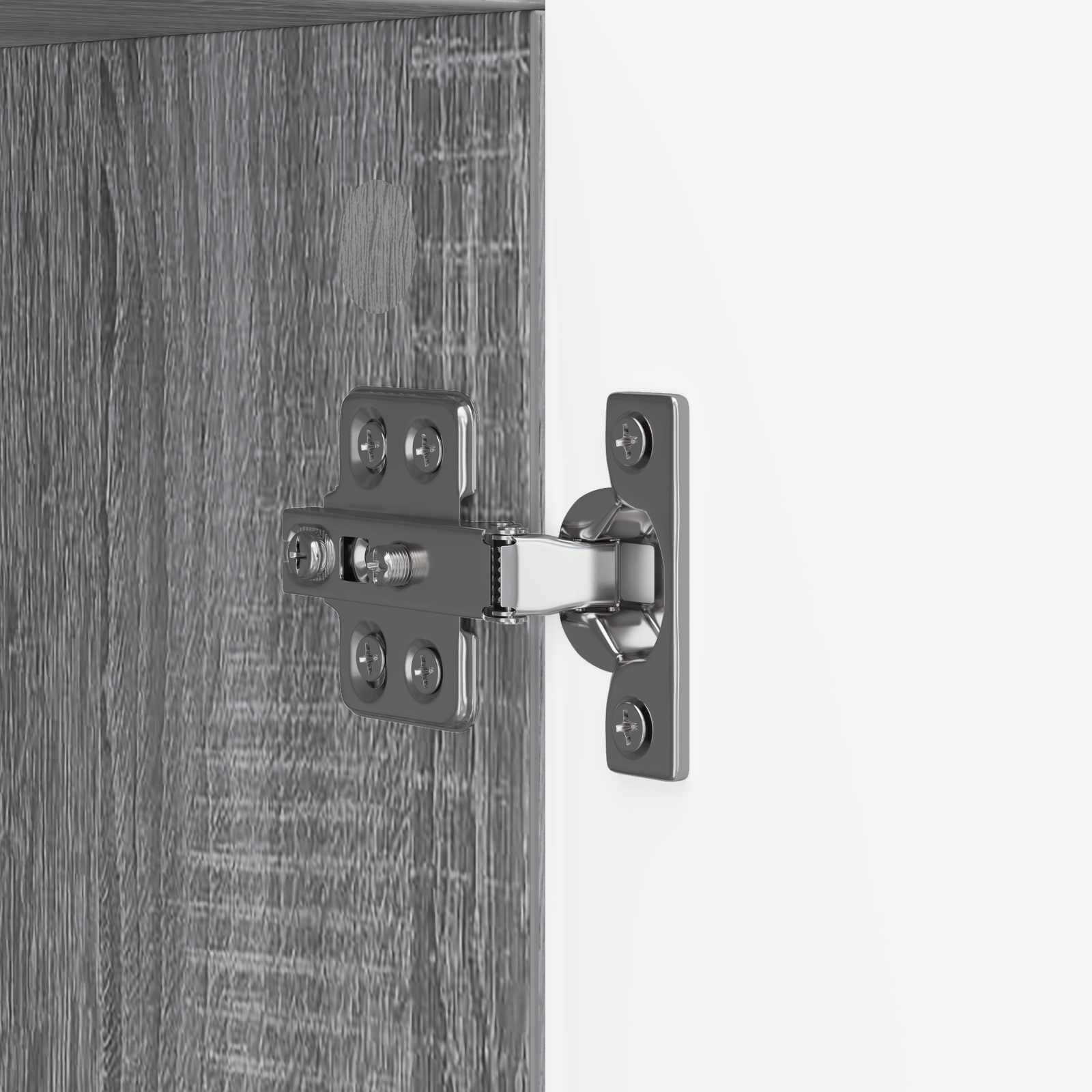 Kreveta Siva sonoma 89 x 34,5 x 80 cm Konstruirano drvo