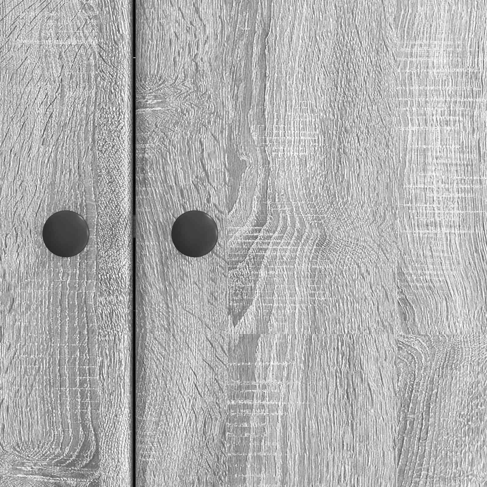 Kreveta Siva sonoma 89 x 34,5 x 80 cm Konstruirano drvo