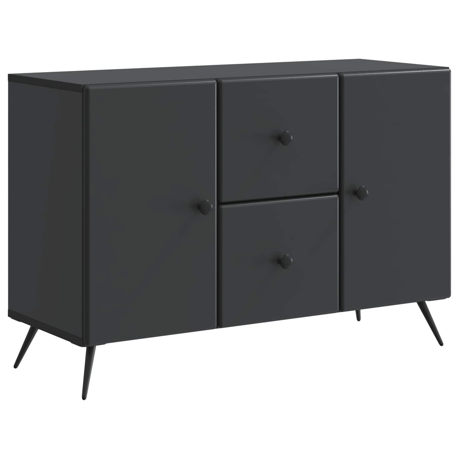 Kreveta s ladicama Crna 89 x 34,5 x 60 cm Konstruirano drvo