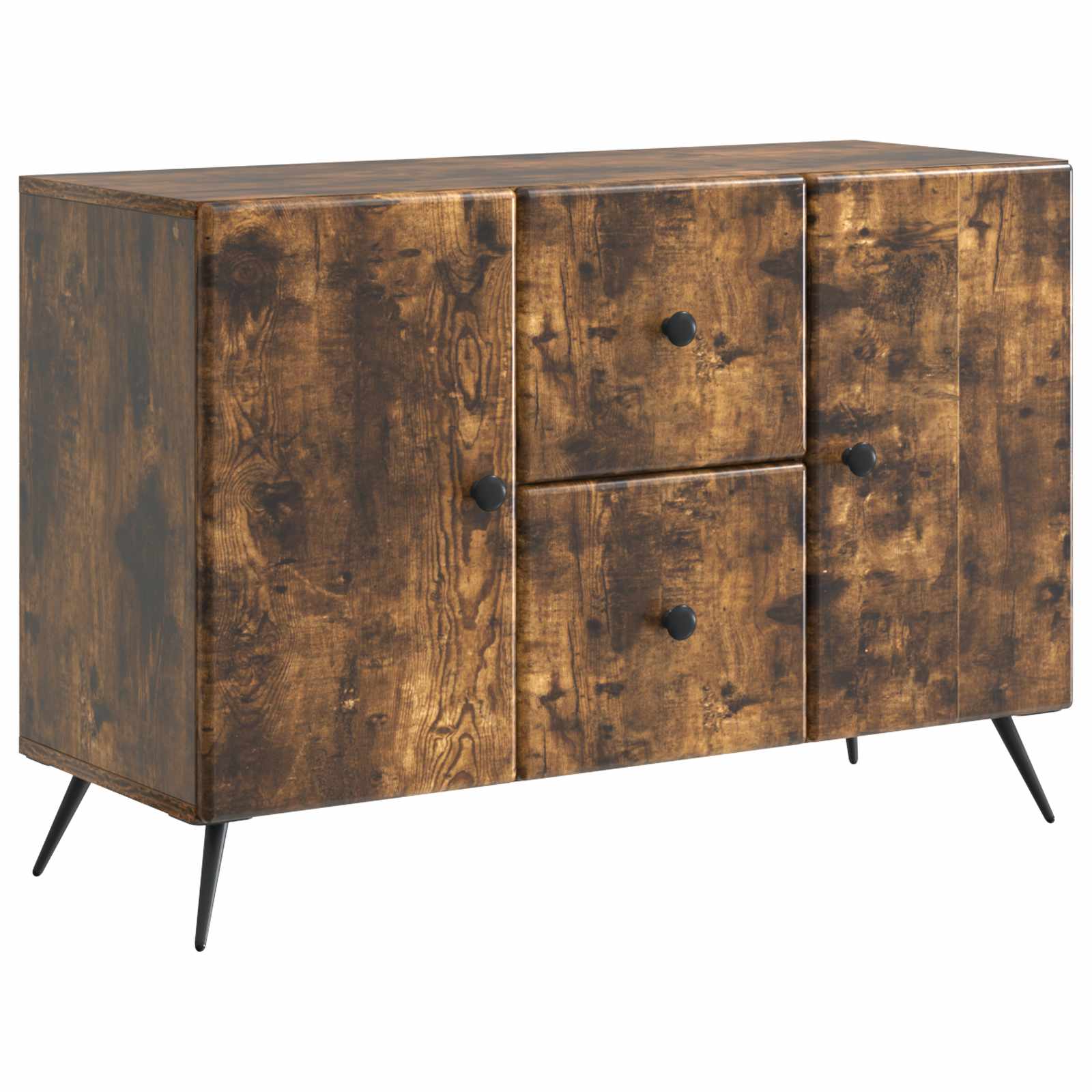 Kreveta Dimljeni hrast 89 x 34,5 x 60 cm Konstruirano drvo
