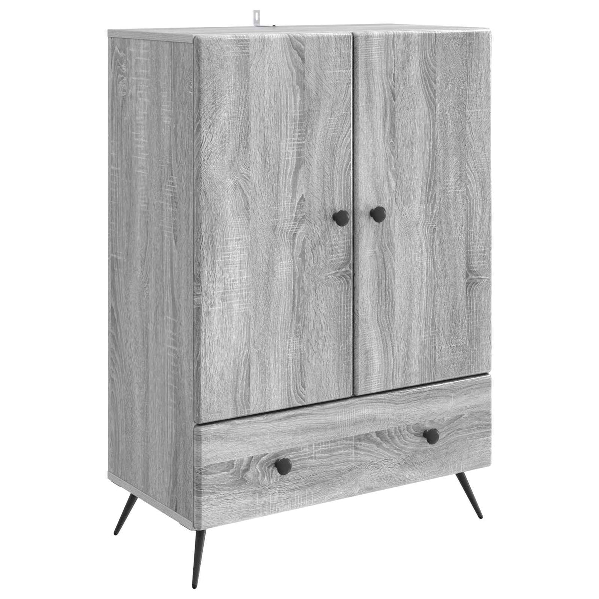 Kreveta Siva sonoma 66 x 34,5 x 95 cm Konstruirano drvo