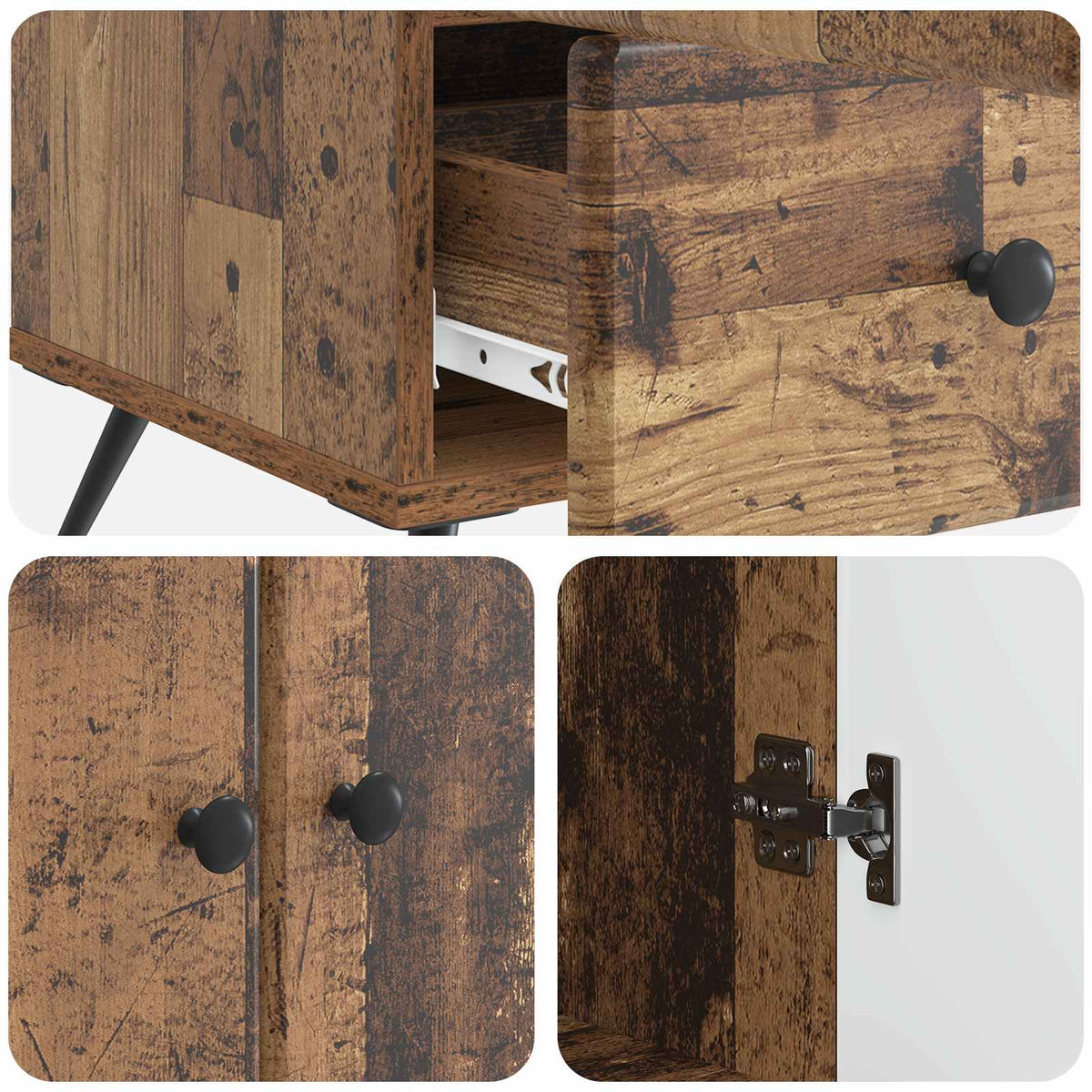 Kreveta Staro drvo 66 x 34,5 x 95 cm Konstruirano drvo