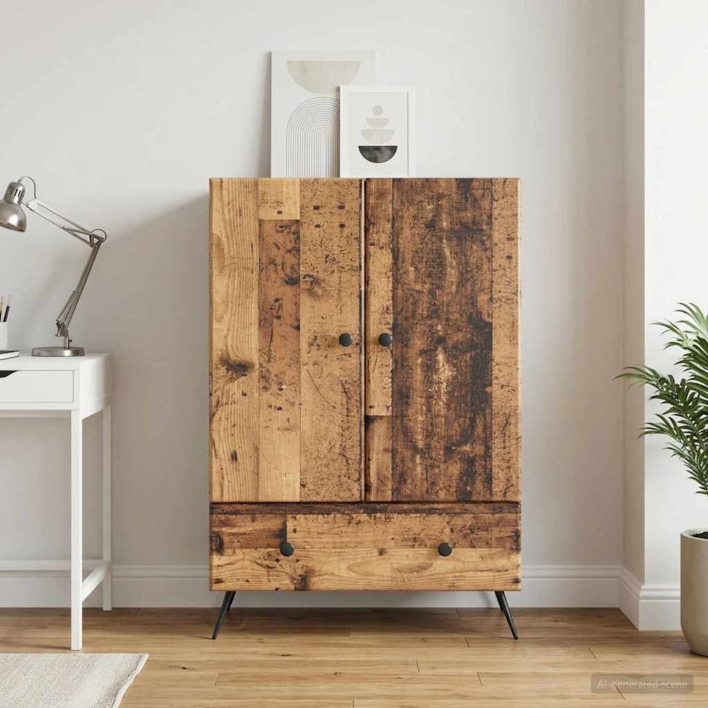 Kreveta Staro drvo 66 x 34,5 x 95 cm Konstruirano drvo