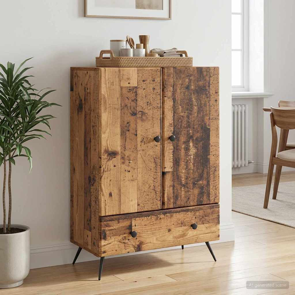 Kreveta Staro drvo 66 x 34,5 x 95 cm Konstruirano drvo
