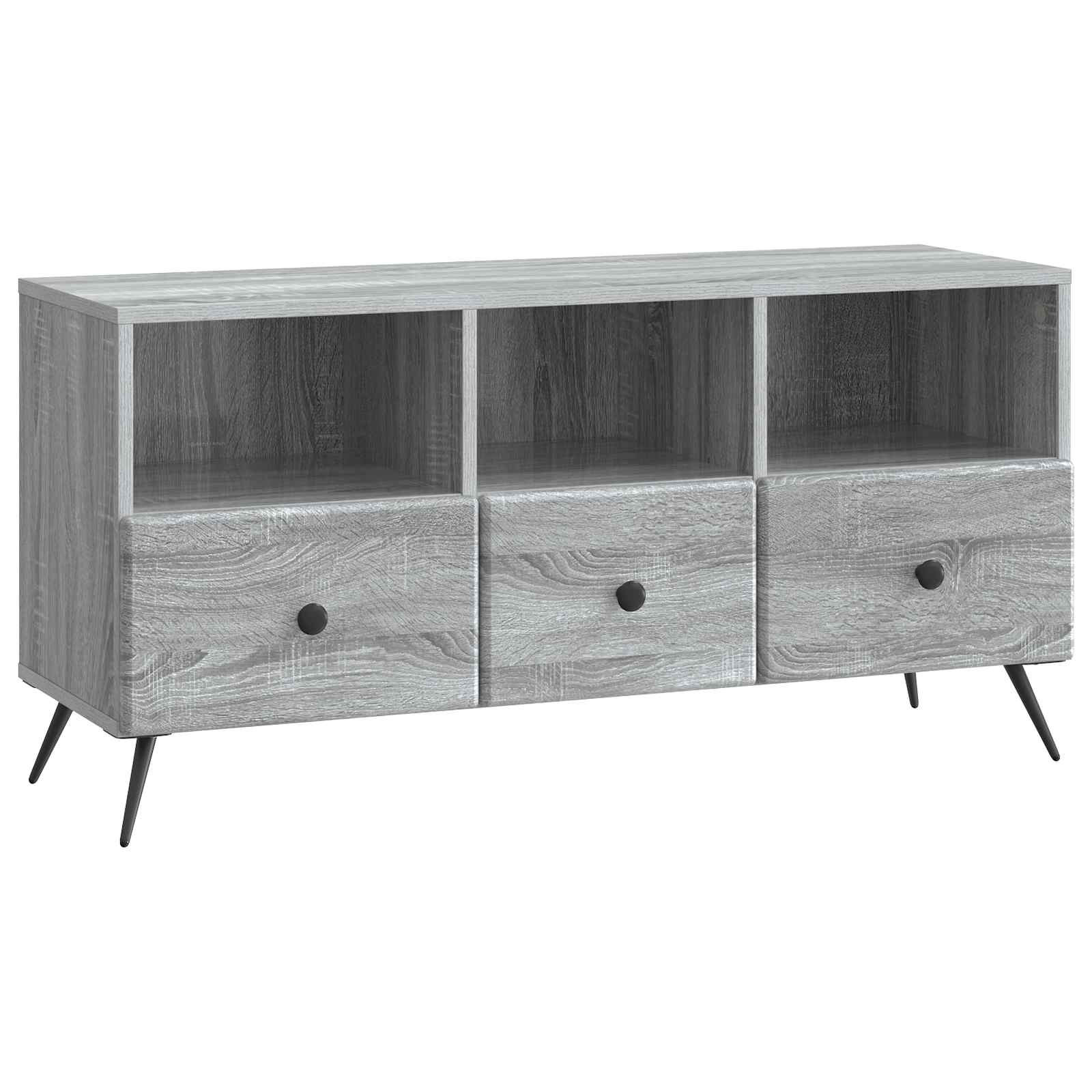 TV ormar Siva sonoma 102 x 34,5 x 50 cm Konstruirano drvo
