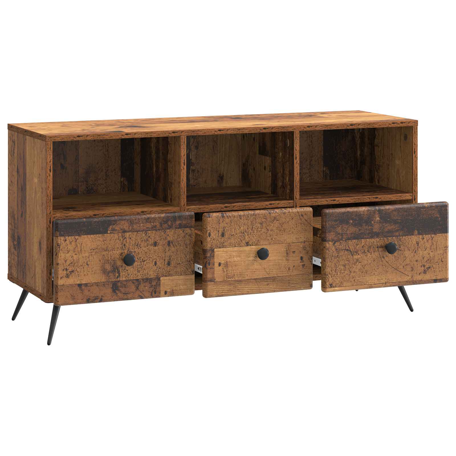 TV ormar Staro drvo 102 x 34,5 x 50 cm Konstruirano drvo