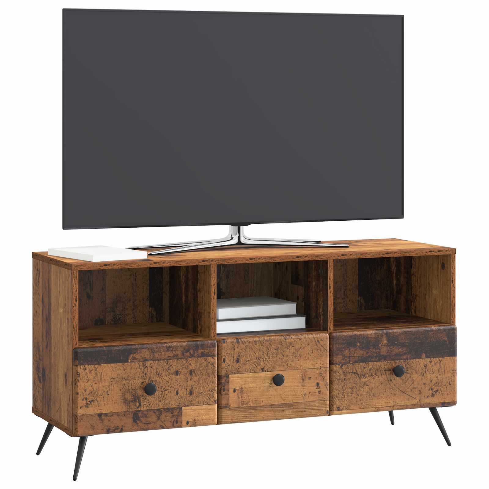 TV ormar Staro drvo 102 x 34,5 x 50 cm Konstruirano drvo