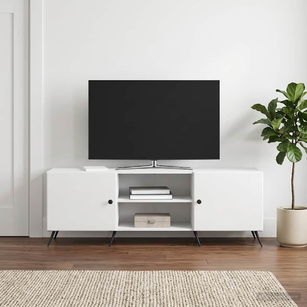 TV ormar 150 x 31 x 50 cm Bijela visokog sjaja