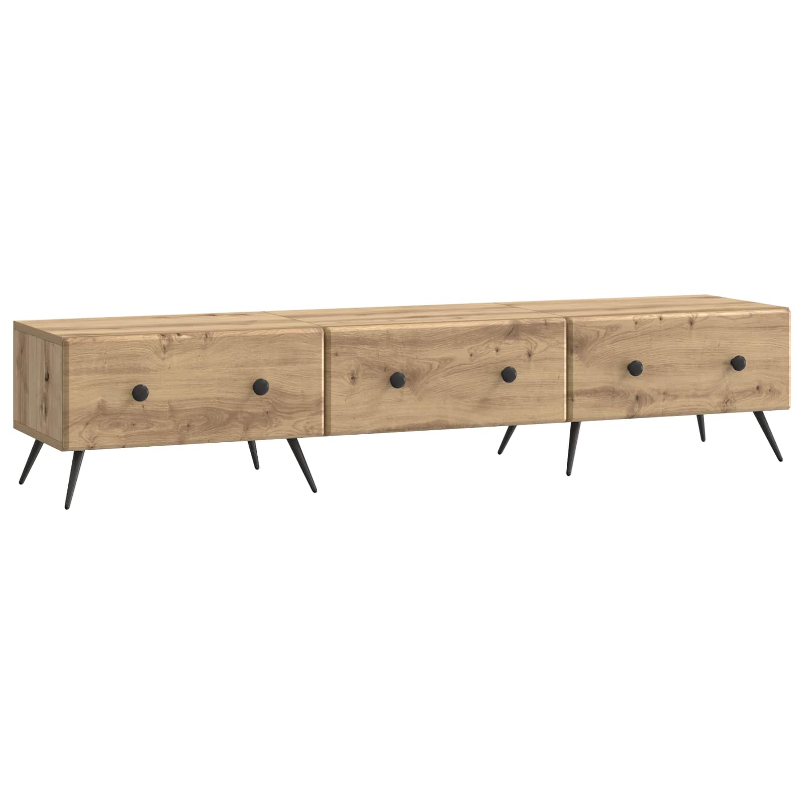TV ormar Hrast artisan 147 x 34,5 x 30 cm Konstruirano drvo