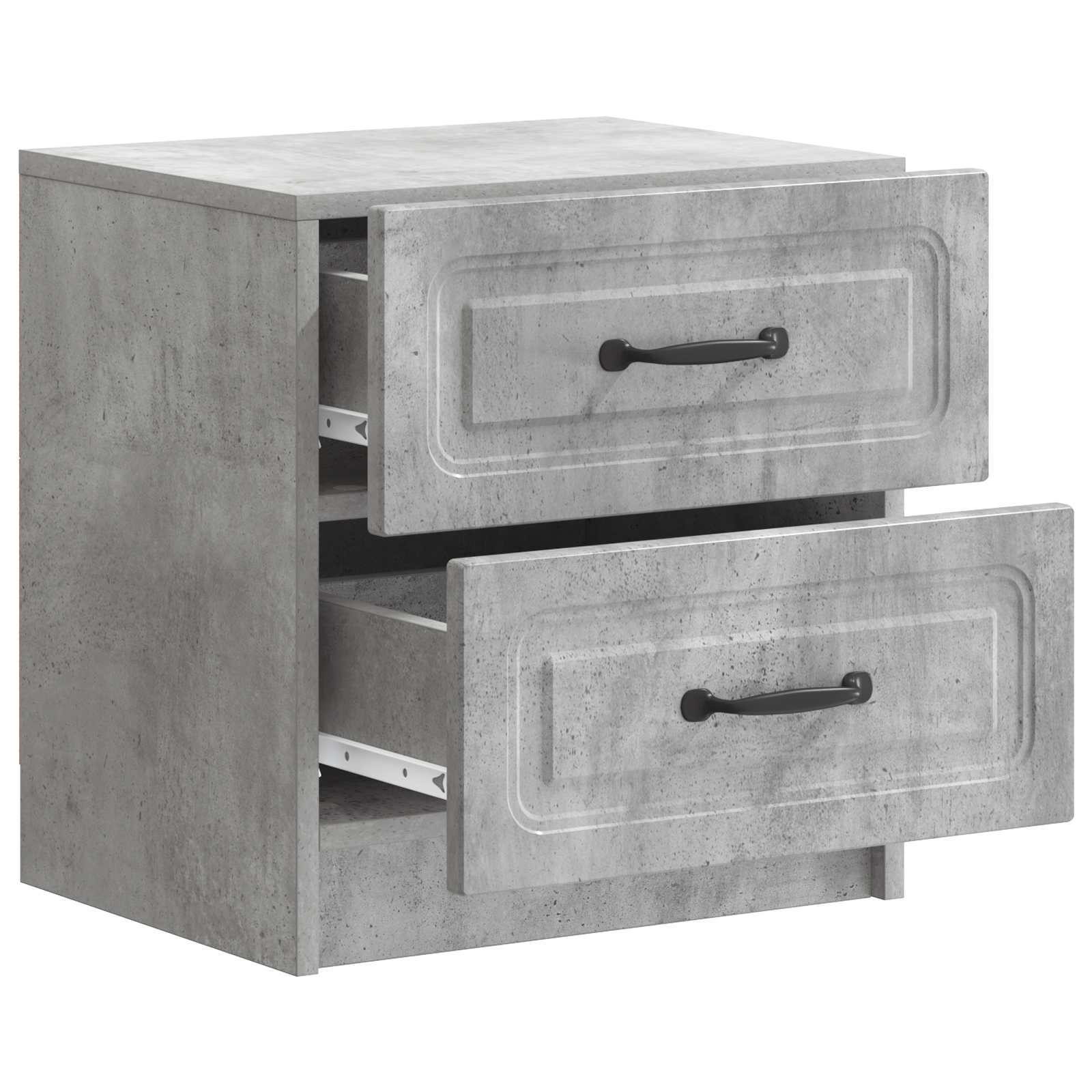 Noćni ormar Betonska siva 43 x 34,5 x 44,5 cm Konstruirano drvo