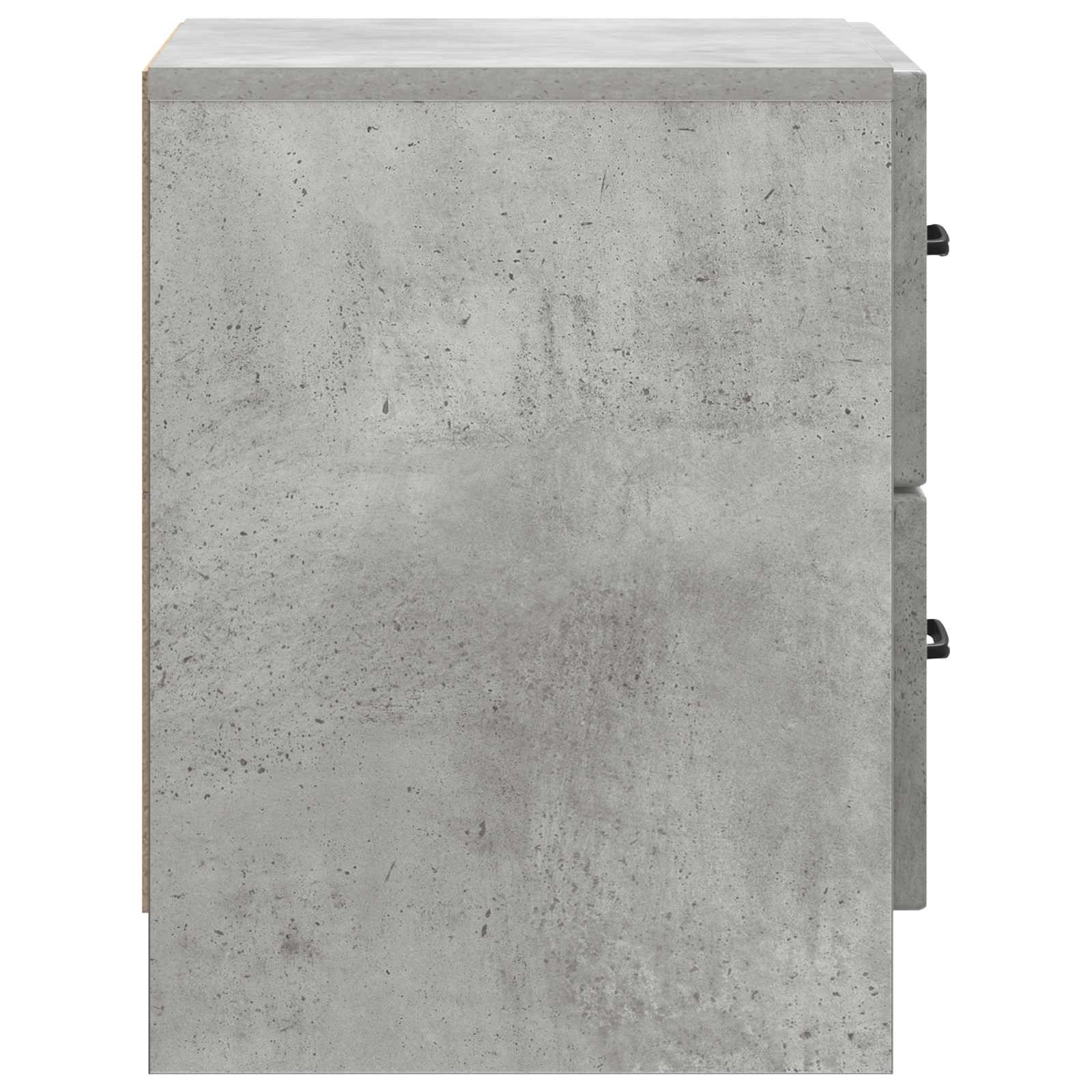 Noćni ormar s ladicama 2 pcs Betonska siva 43 x 34,5 x 44,5 cm