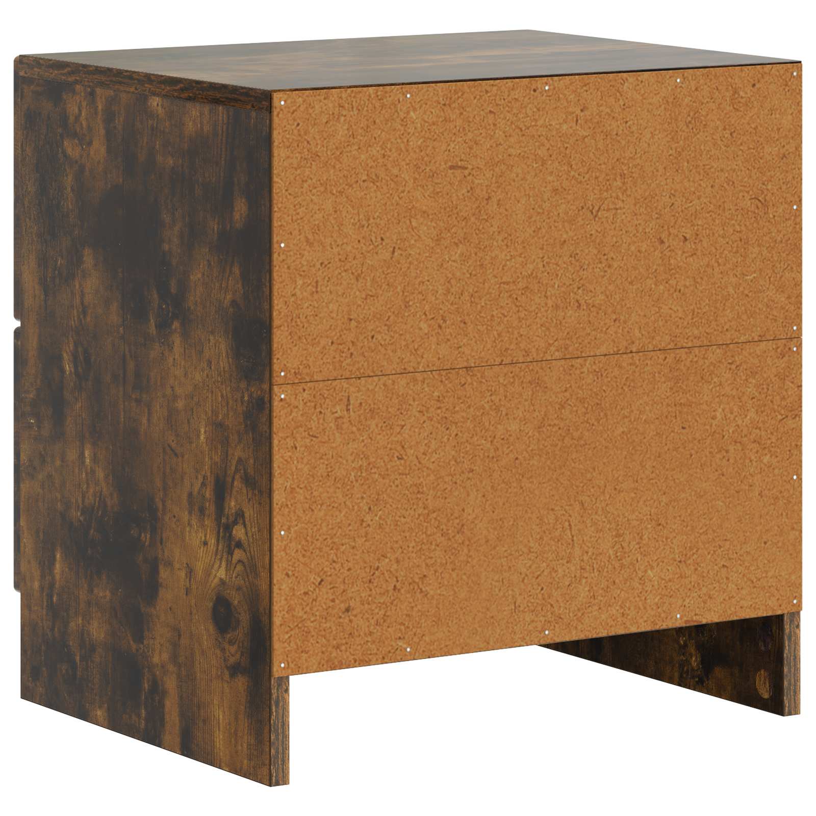 Noćni ormar s ladicama Dimljeni hrast 43 x 34,5 x 44,5 cm