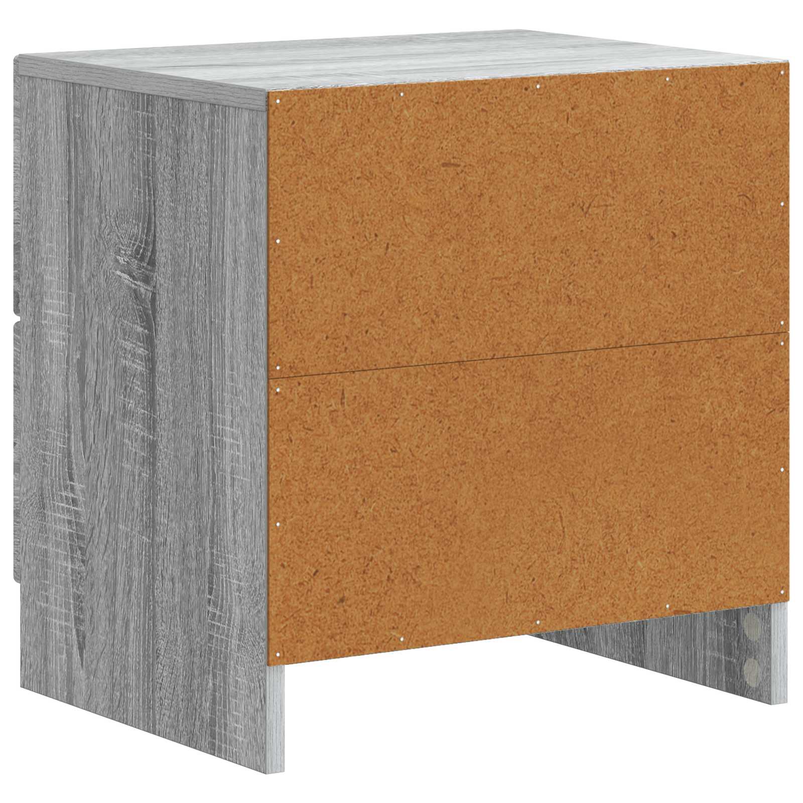Noćni ormar Siva sonoma 43 x 34,5 x 44,5 cm Konstruirano drvo