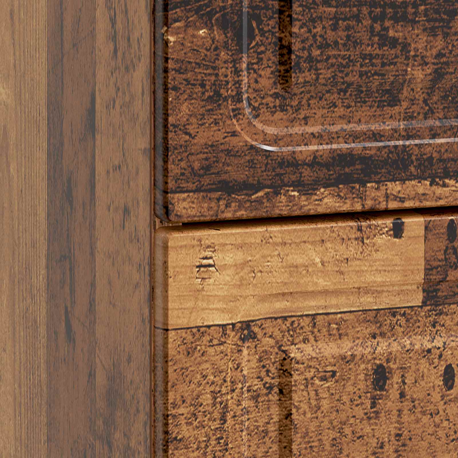Noćni ormar Staro drvo 62 x 34,5 x 44,5 cm Konstruirano drvo