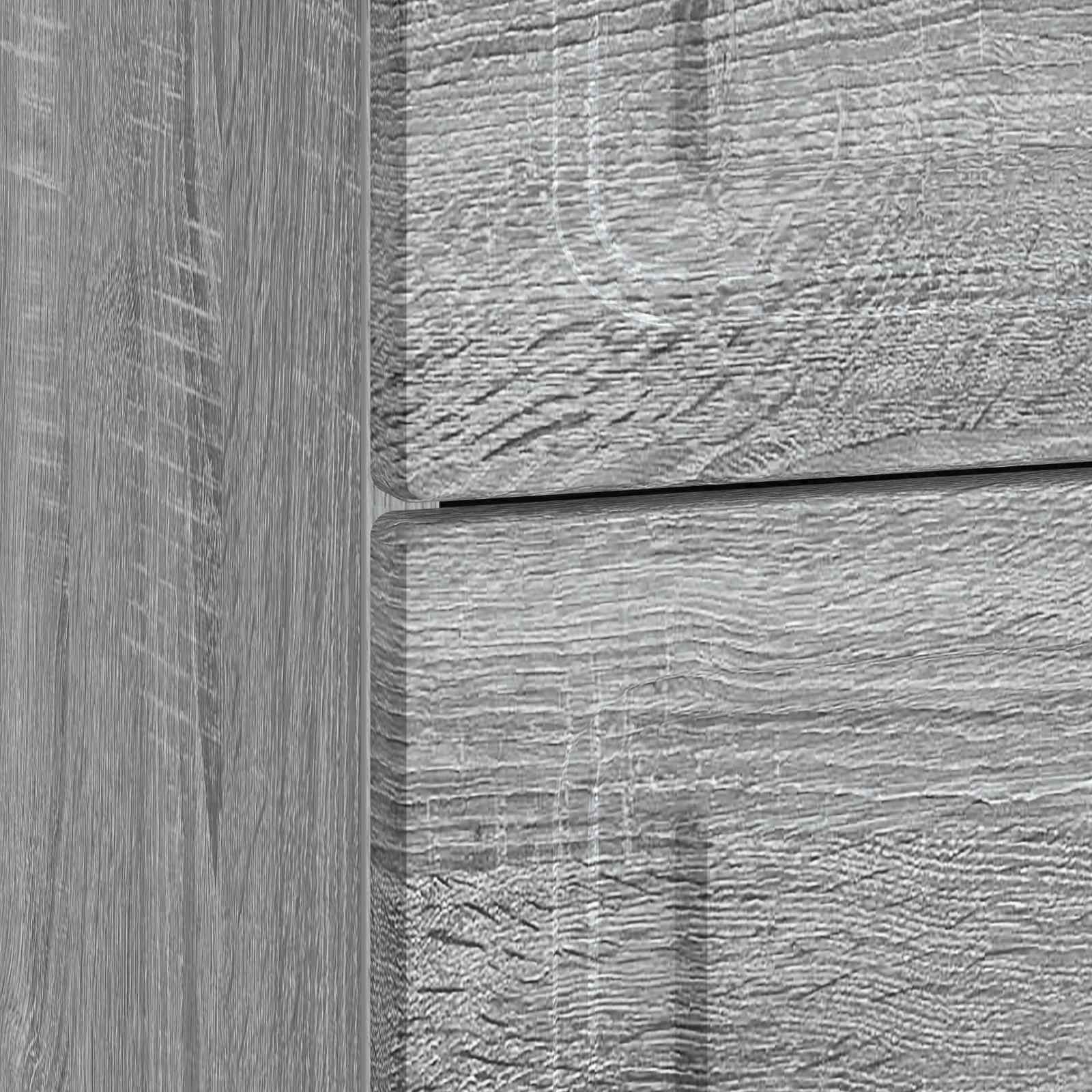 Noćni ormar Siva sonoma 43 x 41 x 63,5 cm Konstruirano drvo