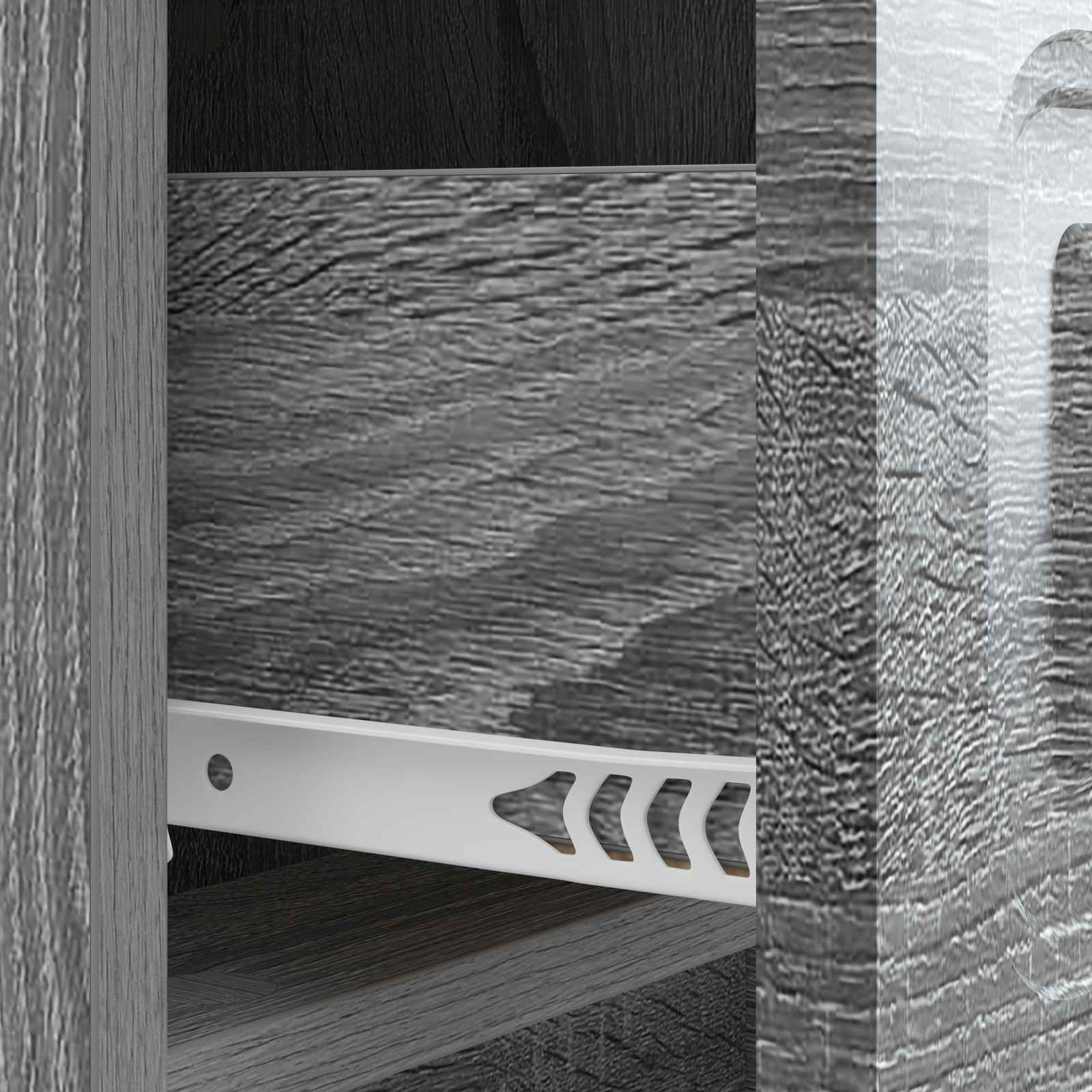 Noćni ormar Siva sonoma 43 x 41 x 63,5 cm Konstruirano drvo