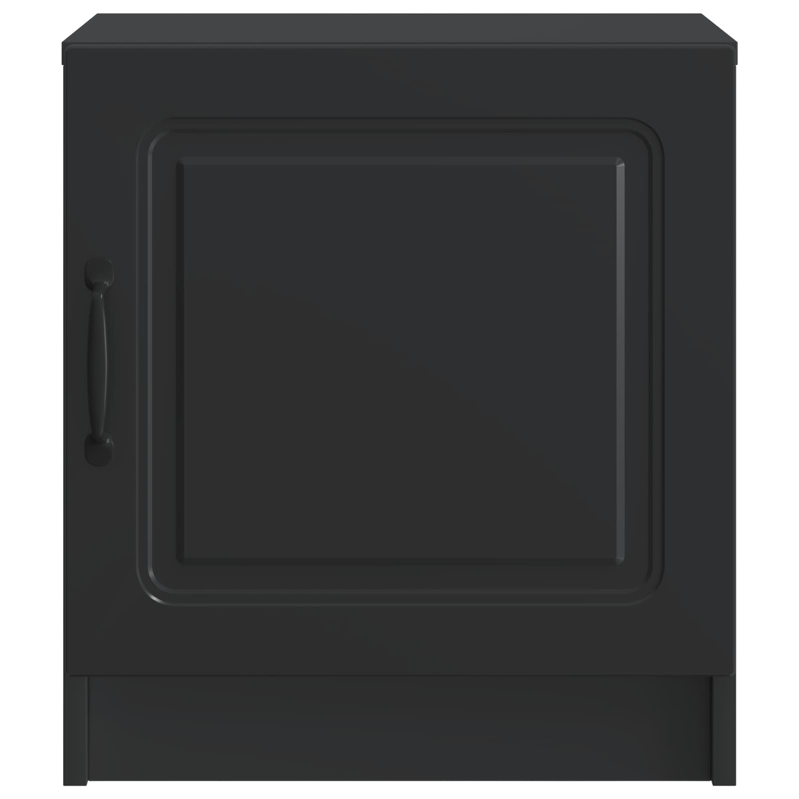 Noćni ormar 2 pcs Crna 43 x 34,5 x 47 cm Konstruirano drvo