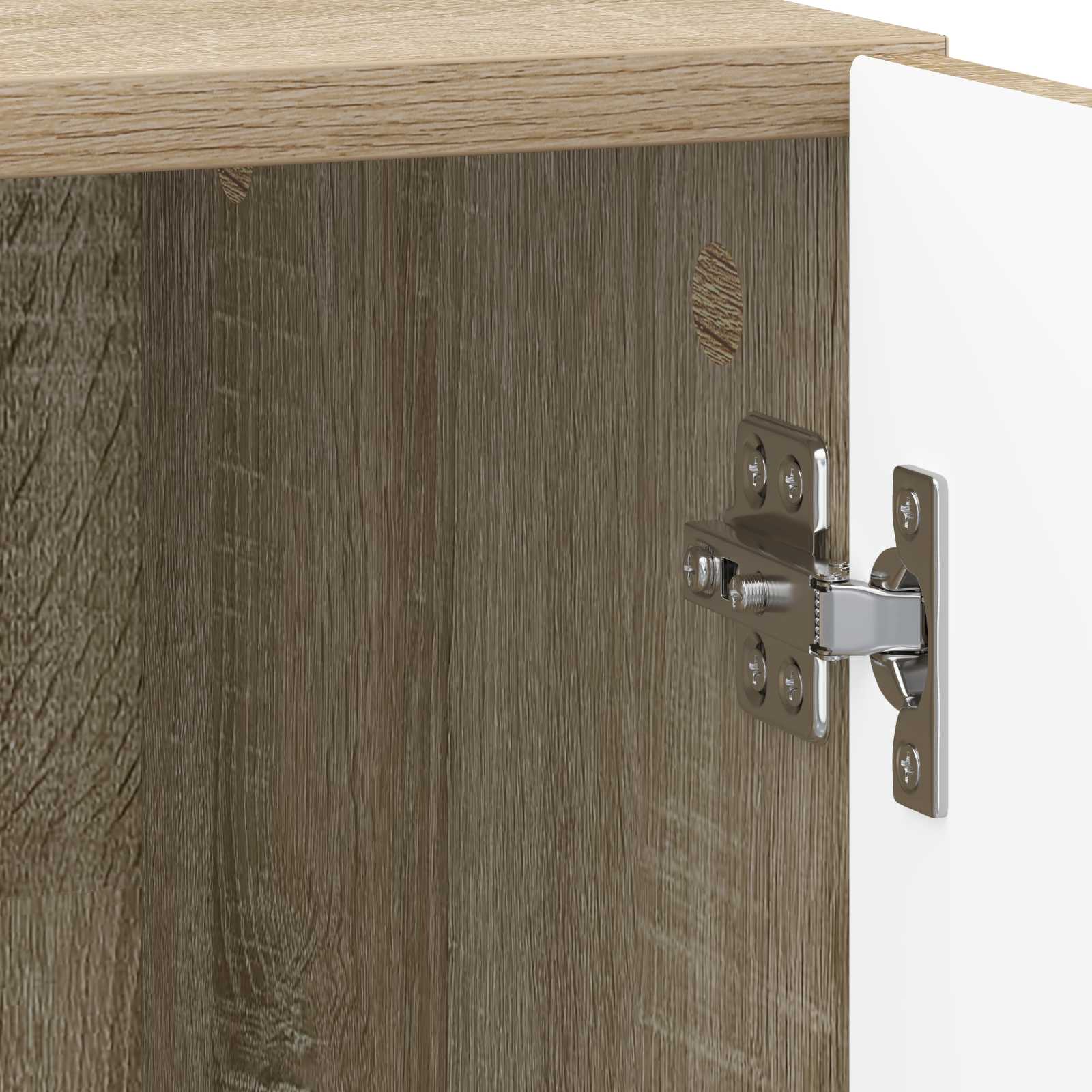 Noćni ormar 2 pcs Hrast sonoma 43 x 34,5 x 47 cm