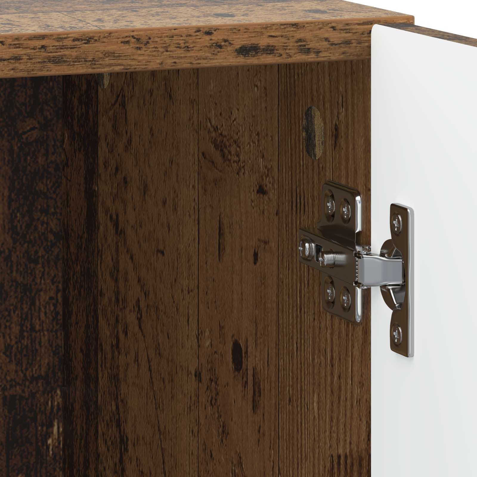 Noćni ormar 2 pcs Staro drvo 43 x 34,5 x 47 cm
