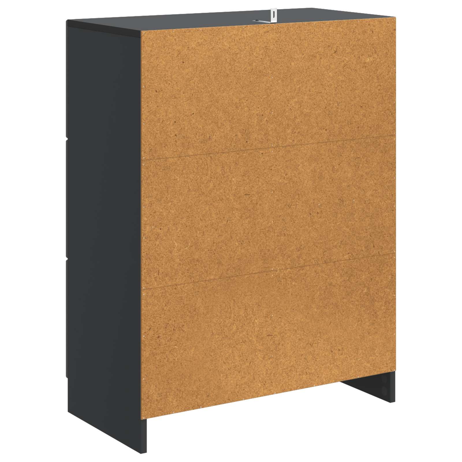 Kreveta s ladicama Crna 66 x 34,5 x 87 cm Konstruirano drvo