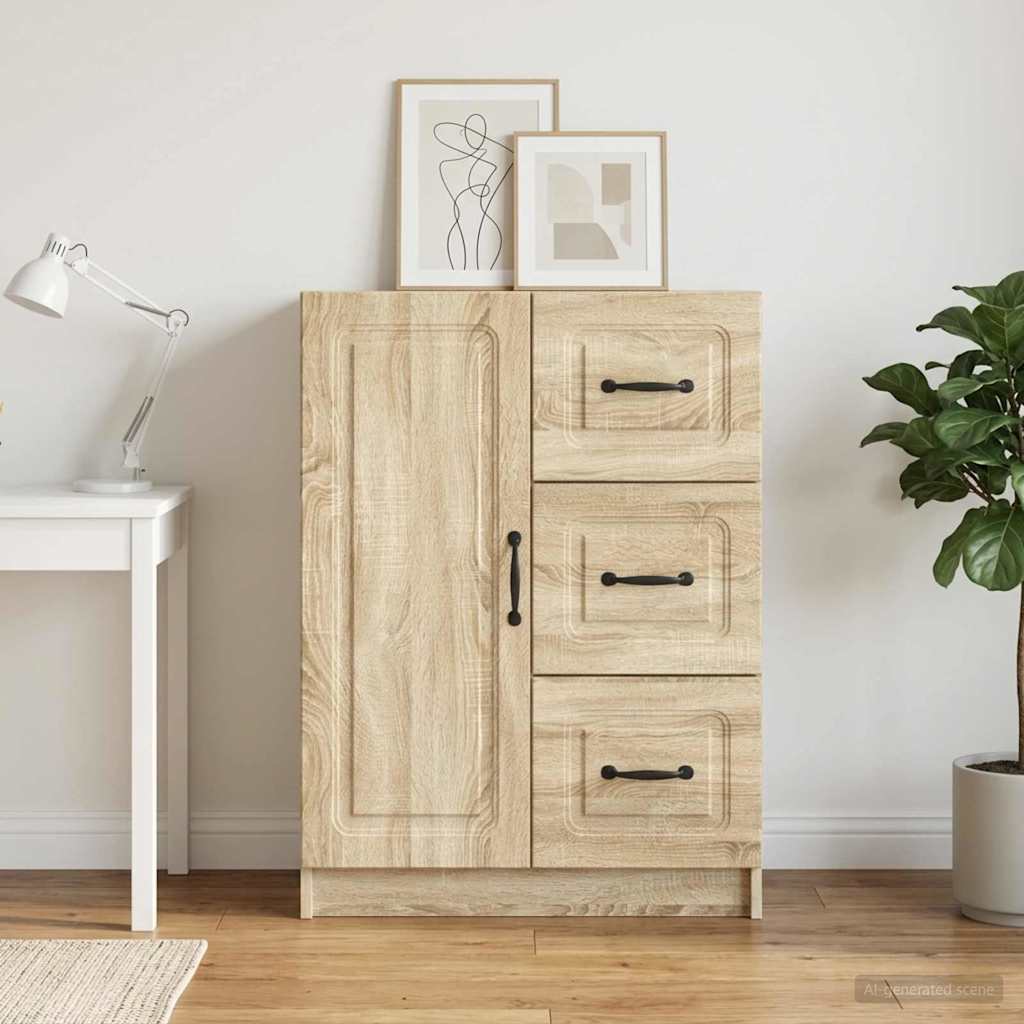 Kreveta Hrast sonoma 66 x 34,5 x 87 cm Konstruirano drvo