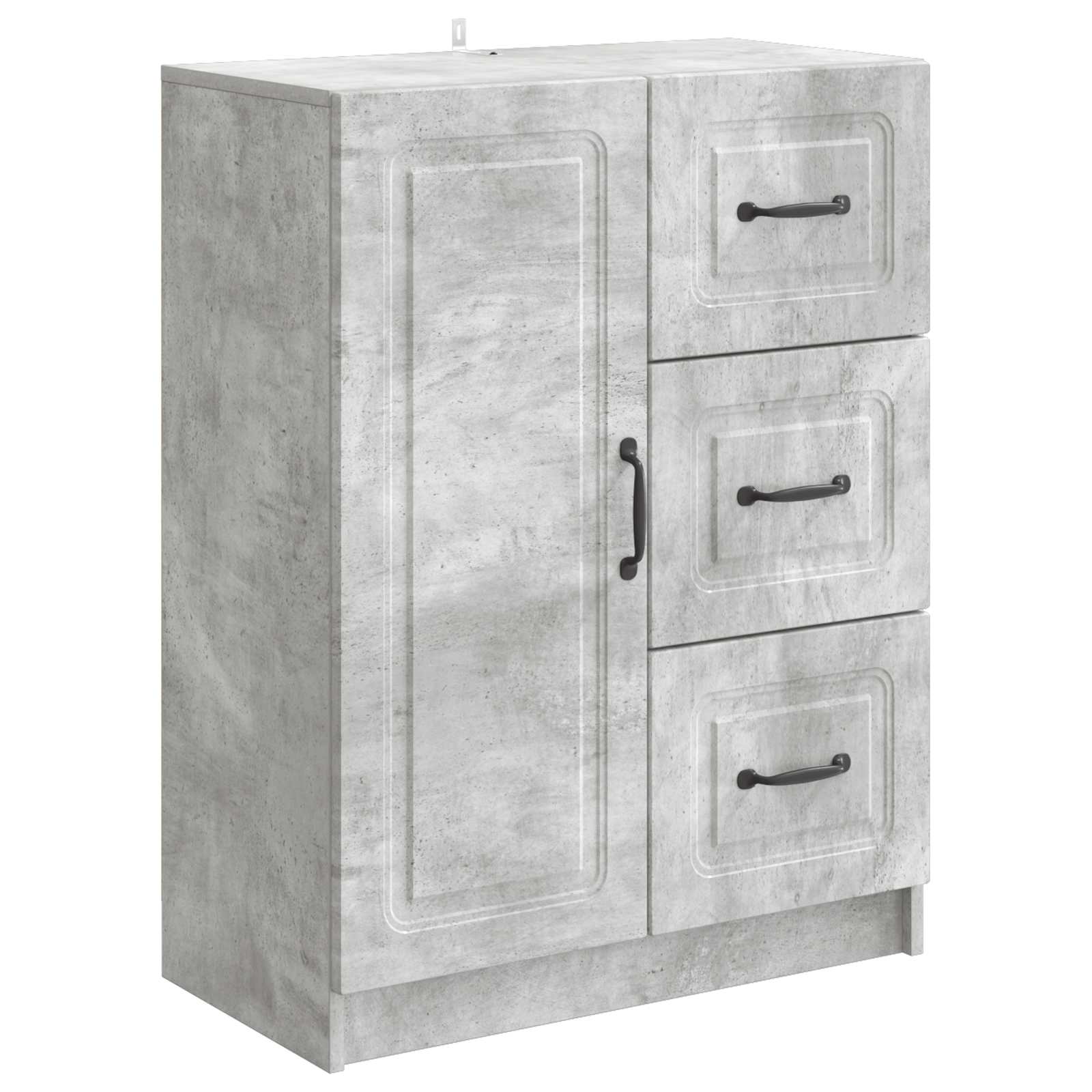 Kreveta Betonska siva 66 x 34,5 x 87 cm Konstruirano drvo