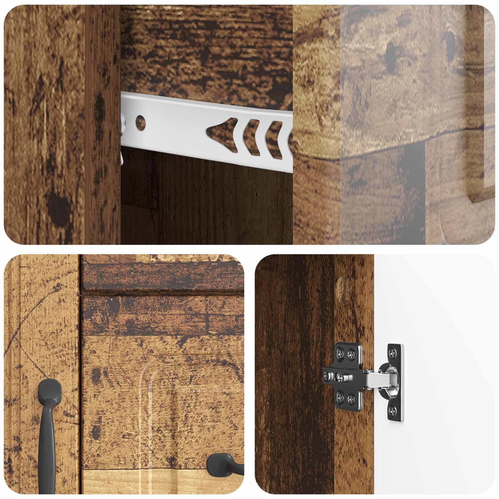 Kreveta Staro drvo 66 x 34,5 x 87 cm Konstruirano drvo