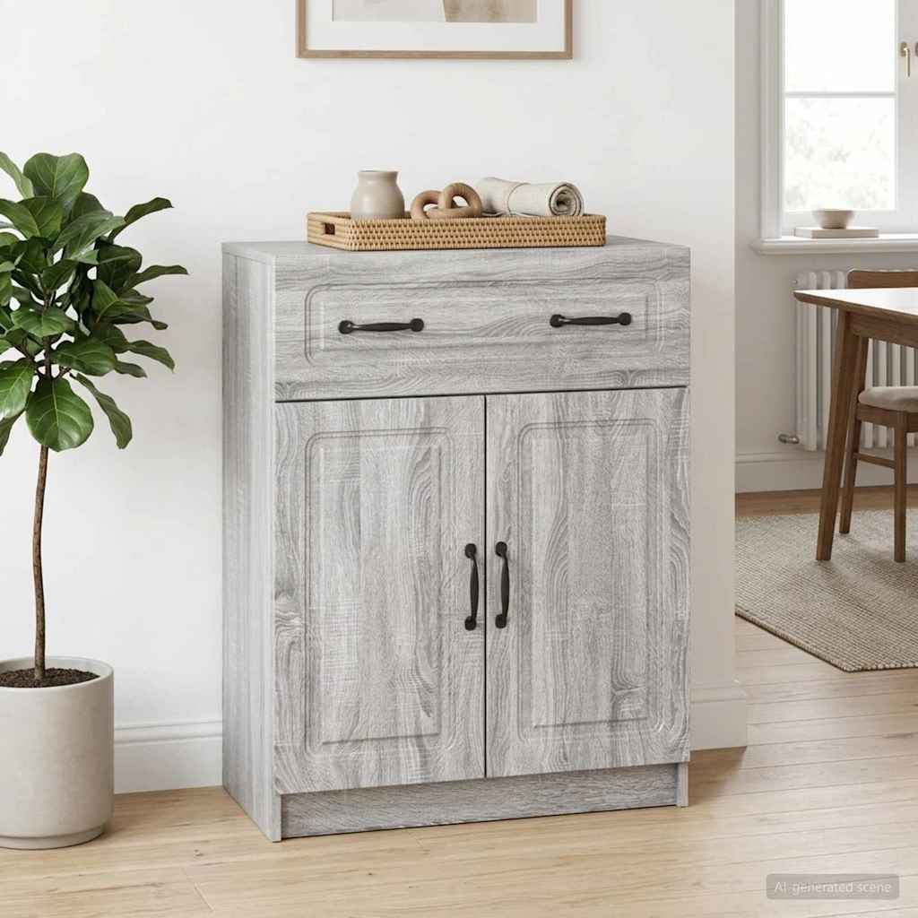 Kreveta Siva sonoma 66 x 34,5 x 87 cm Konstruirano drvo