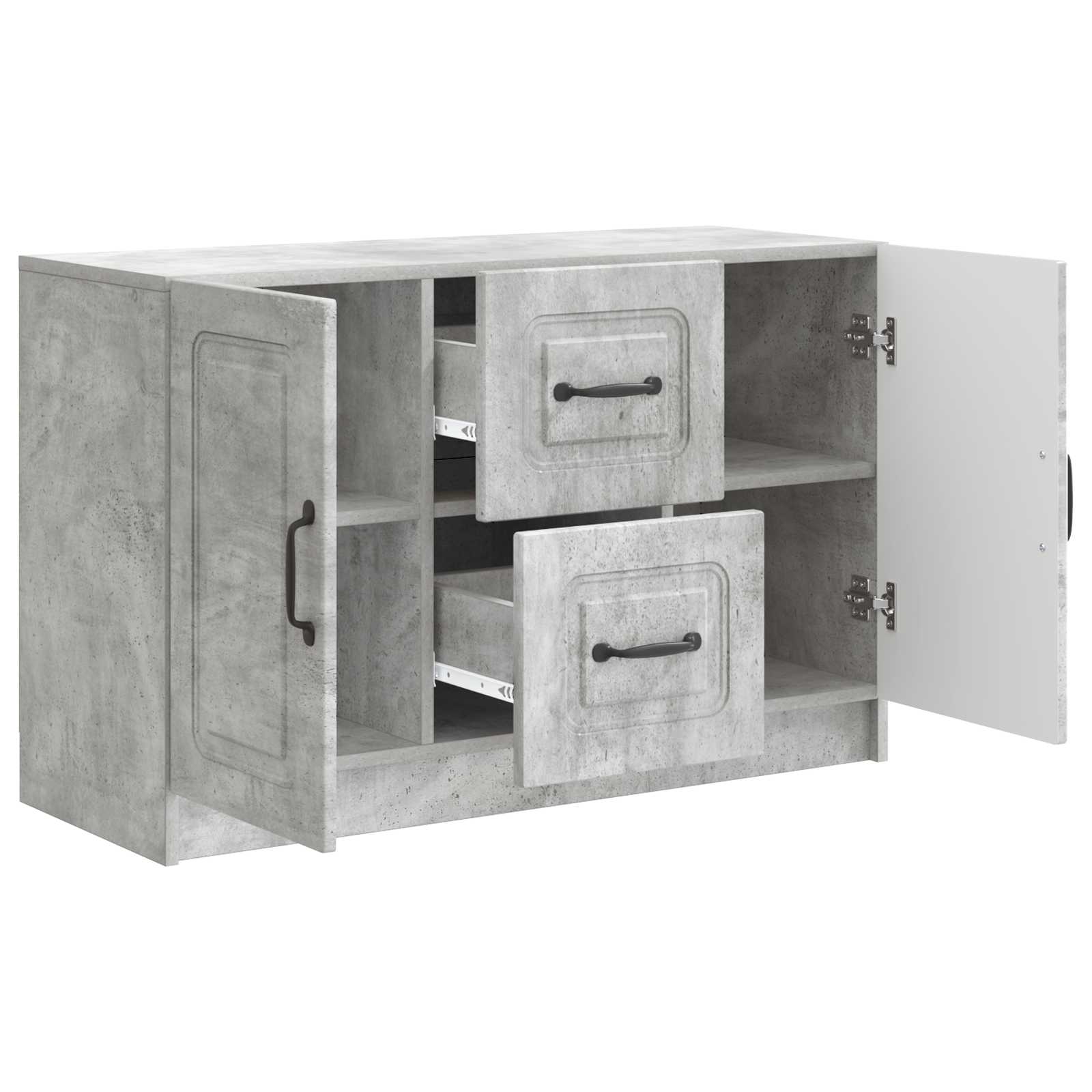 Kreveta Betonska siva 89 x 34,5 x 57 cm Konstruirano drvo