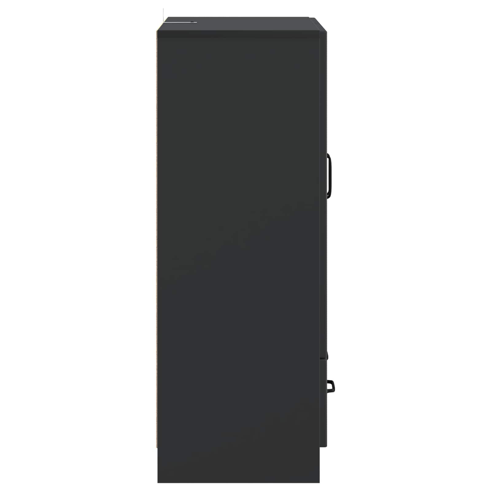 Kreveta s ladicama Crna 66 x 34,5 x 92 cm Konstruirano drvo