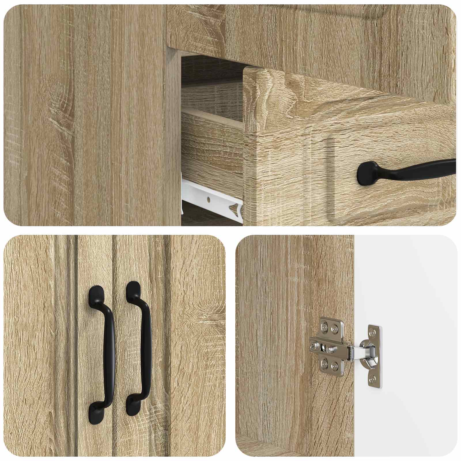 Kreveta Hrast sonoma 66 x 34,5 x 92 cm Konstruirano drvo