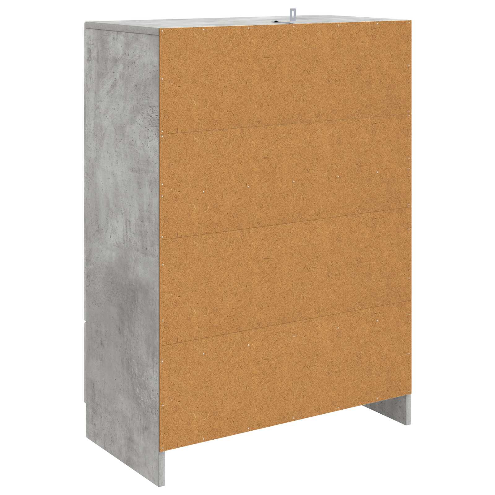 Kreveta Betonska siva 66 x 34,5 x 92 cm Konstruirano drvo