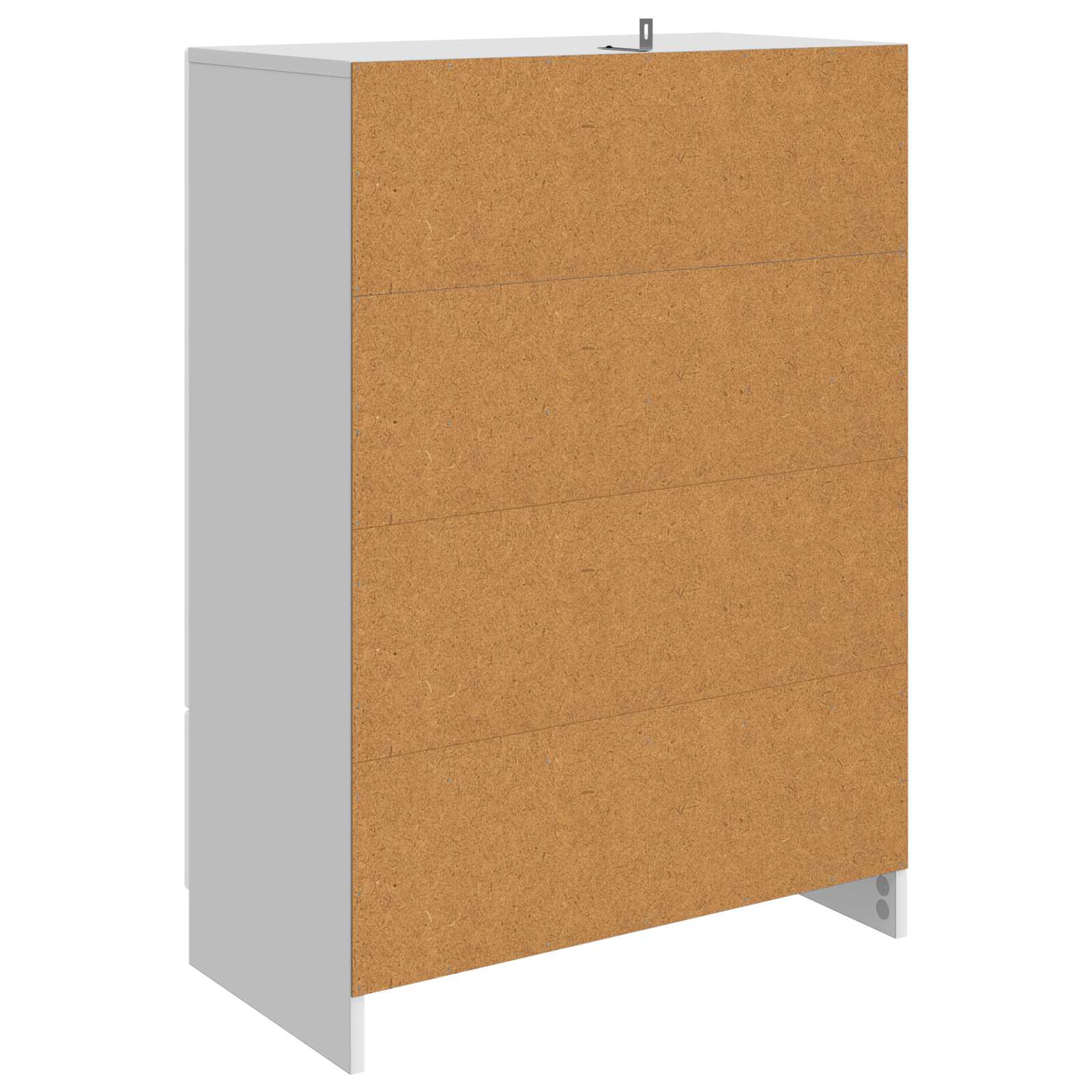Kreveta s ladicama Bijela visokog sjaja 66 x 34,5 x 92 cm