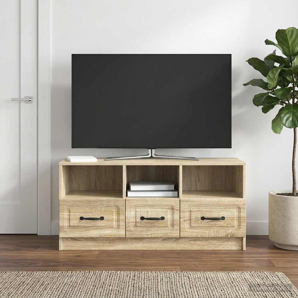 TV ormar Hrast sonoma 102 x 34,5 x 47 cm Konstruirano drvo