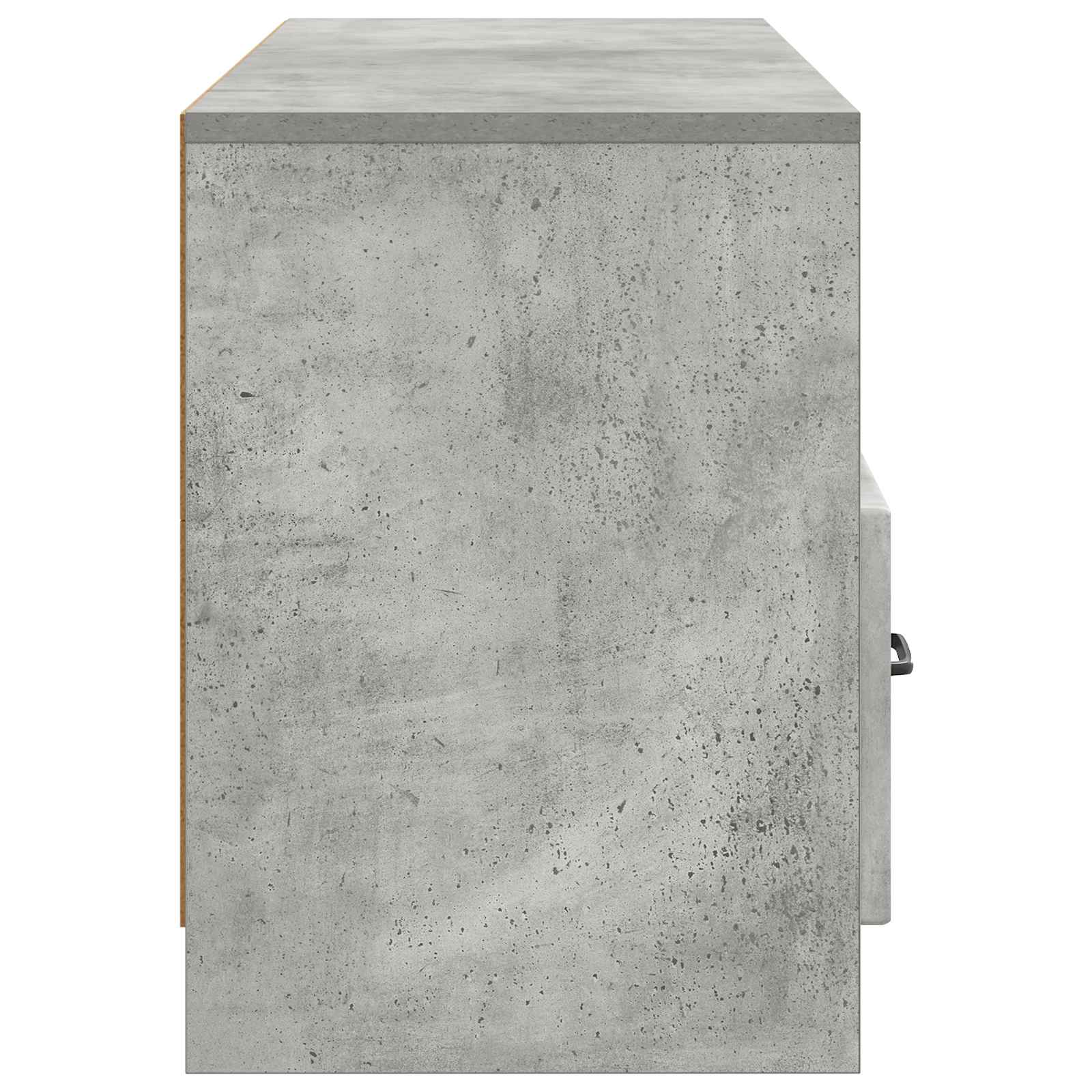 TV ormar Betonska siva 102 x 34,5 x 47 cm Konstruirano drvo