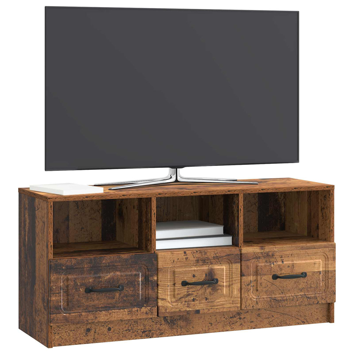 TV ormar Staro drvo 102 x 34,5 x 47 cm Konstruirano drvo