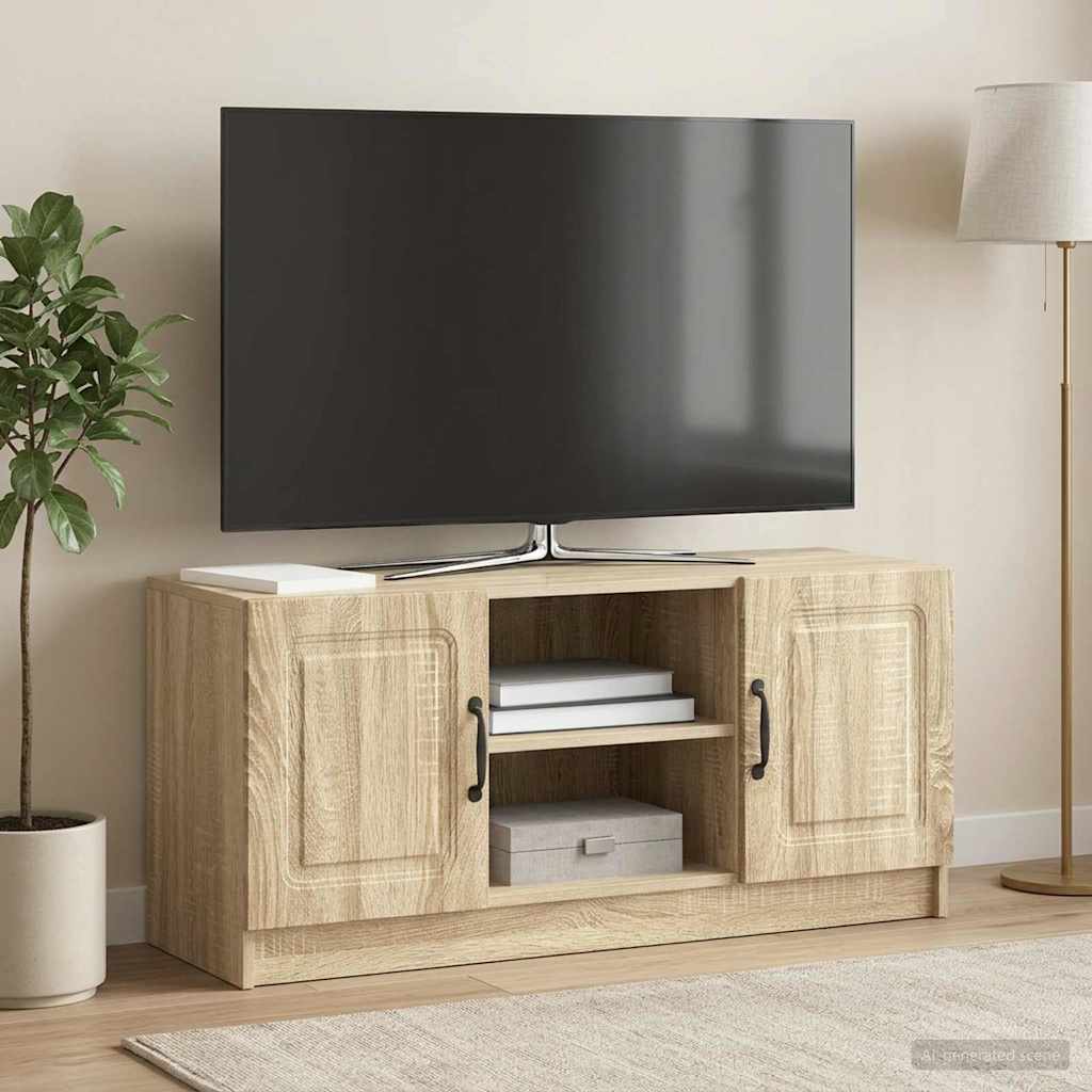 TV ormar Hrast sonoma 102 x 34,5 x 47 cm Konstruirano drvo