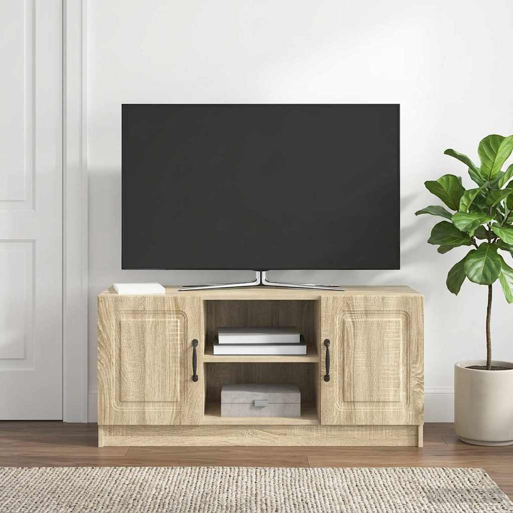 TV ormar Hrast sonoma 102 x 34,5 x 47 cm Konstruirano drvo