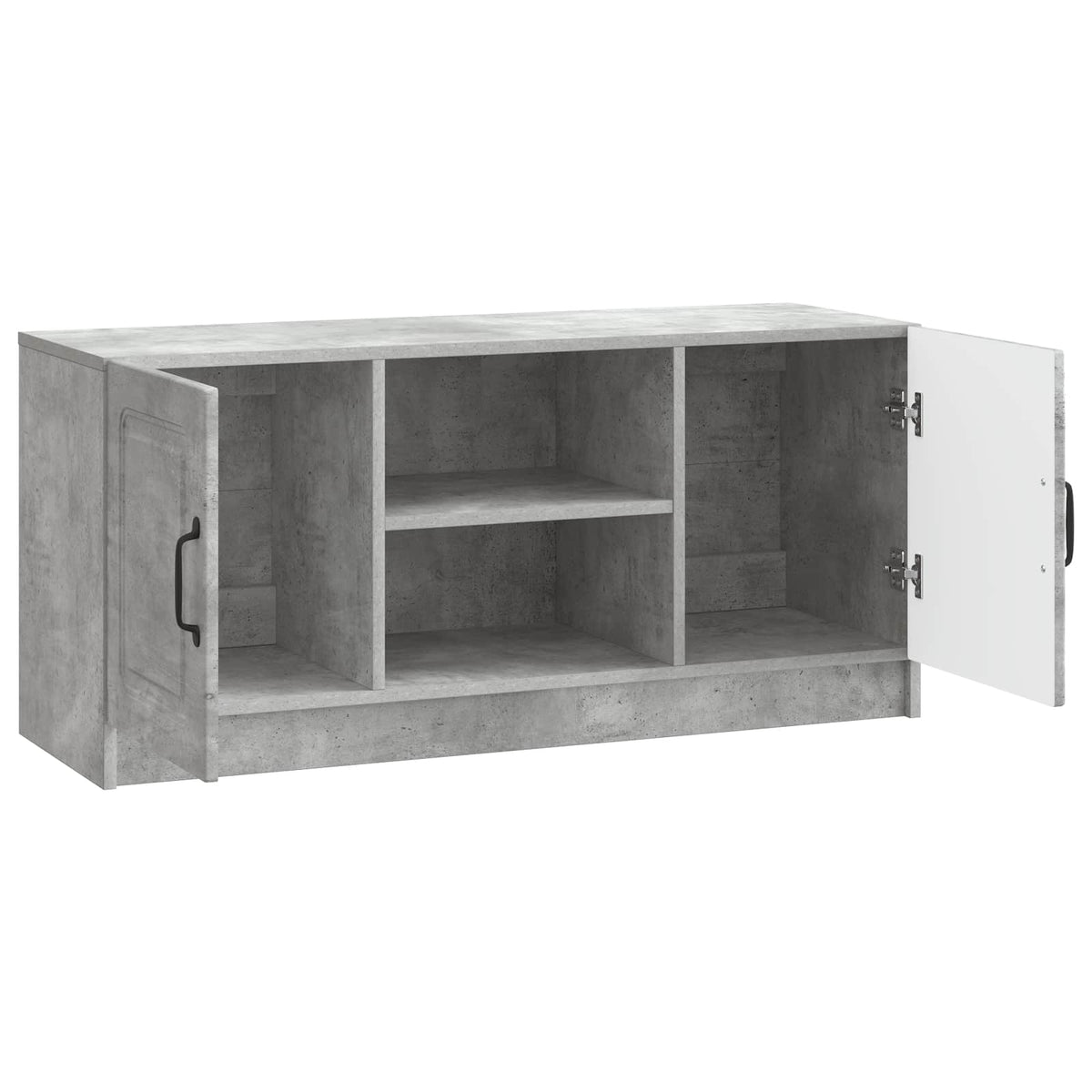 TV ormar Betonska siva 102 x 34,5 x 47 cm Konstruirano drvo