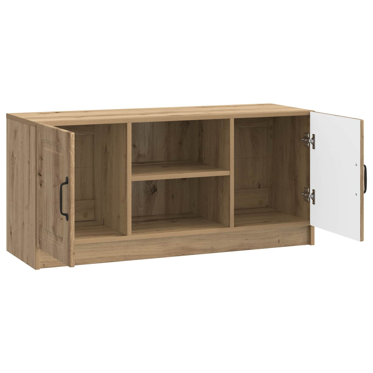 TV ormar 102 x 34,5 x 47 cm Hrast artisan Konstruirano drvo