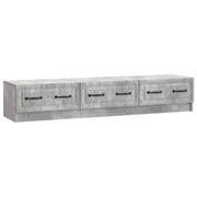 TV ormar Betonska siva 147 x 34,5 x 27 cm Konstruirano drvo