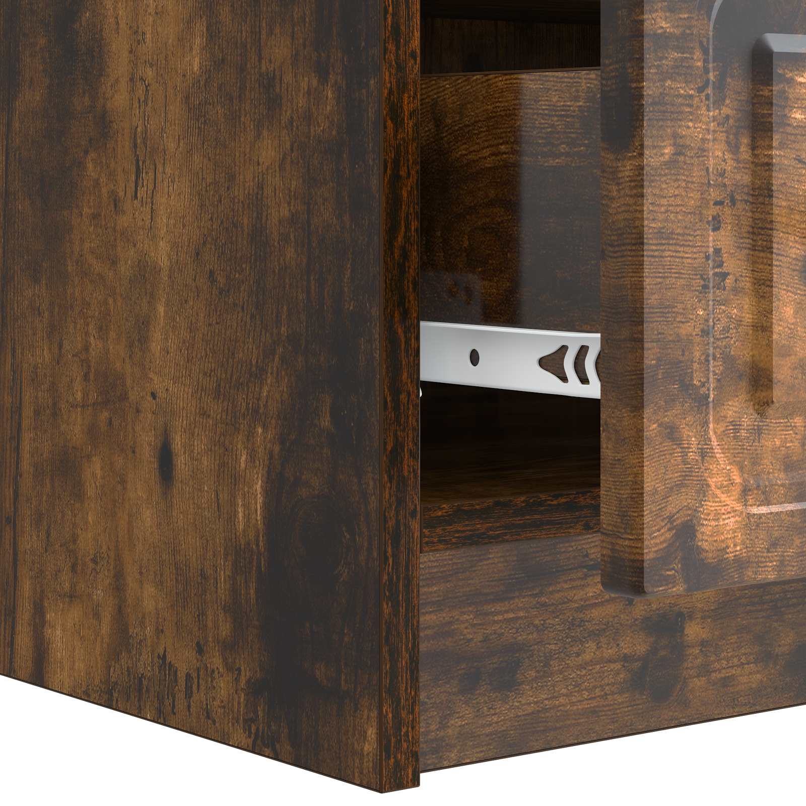 TV ormar Dimljeni hrast 147 x 34,5 x 27 cm Konstruirano drvo