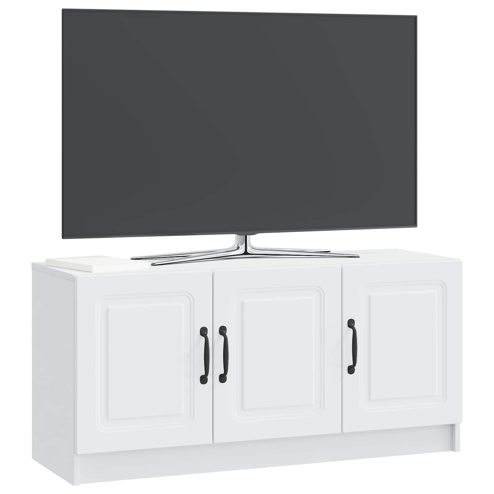 TV ormar Bijela 99 x 34,5 x 47 cm Konstruirano drvo
