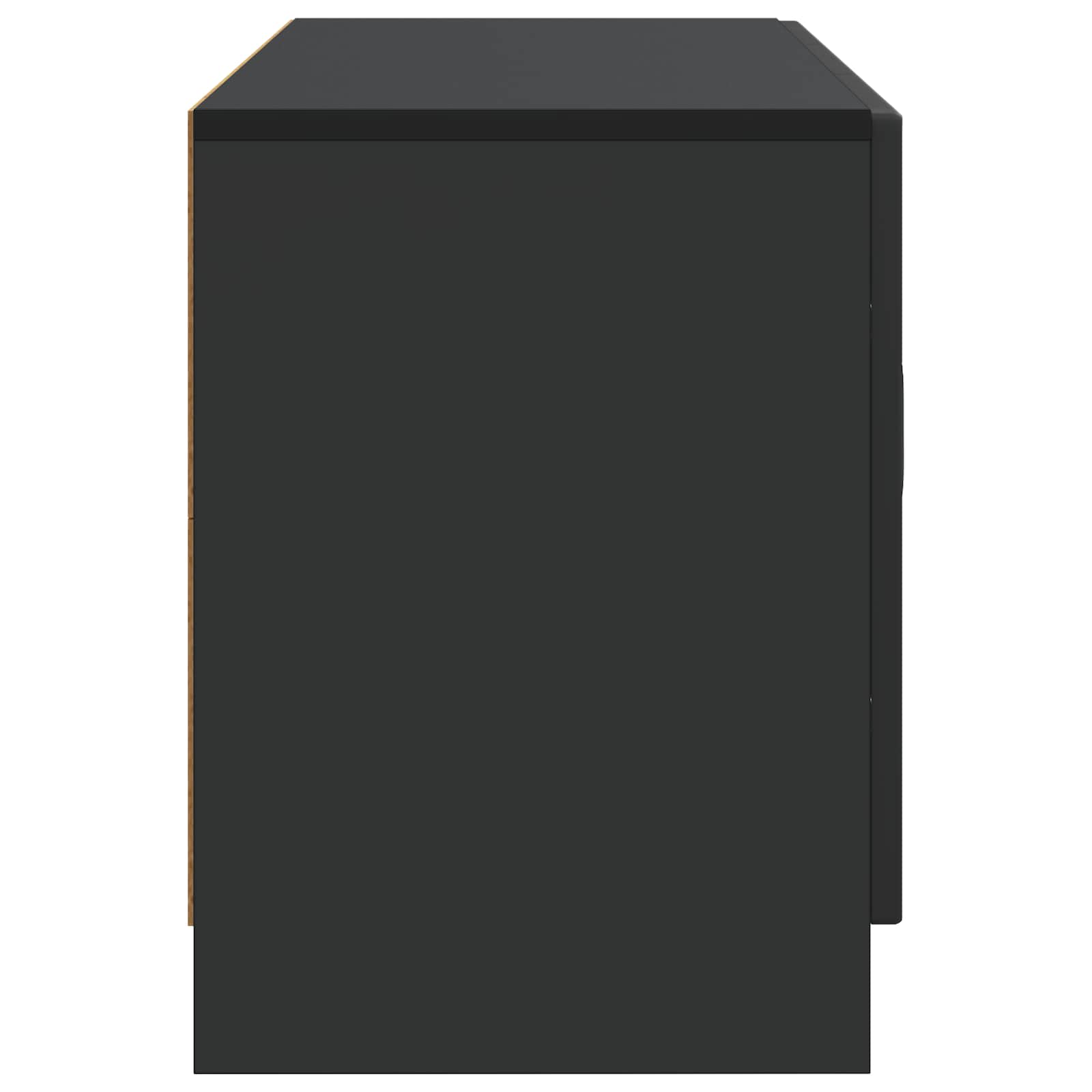 TV ormar Crna 99 x 34,5 x 47 cm Konstruirano drvo