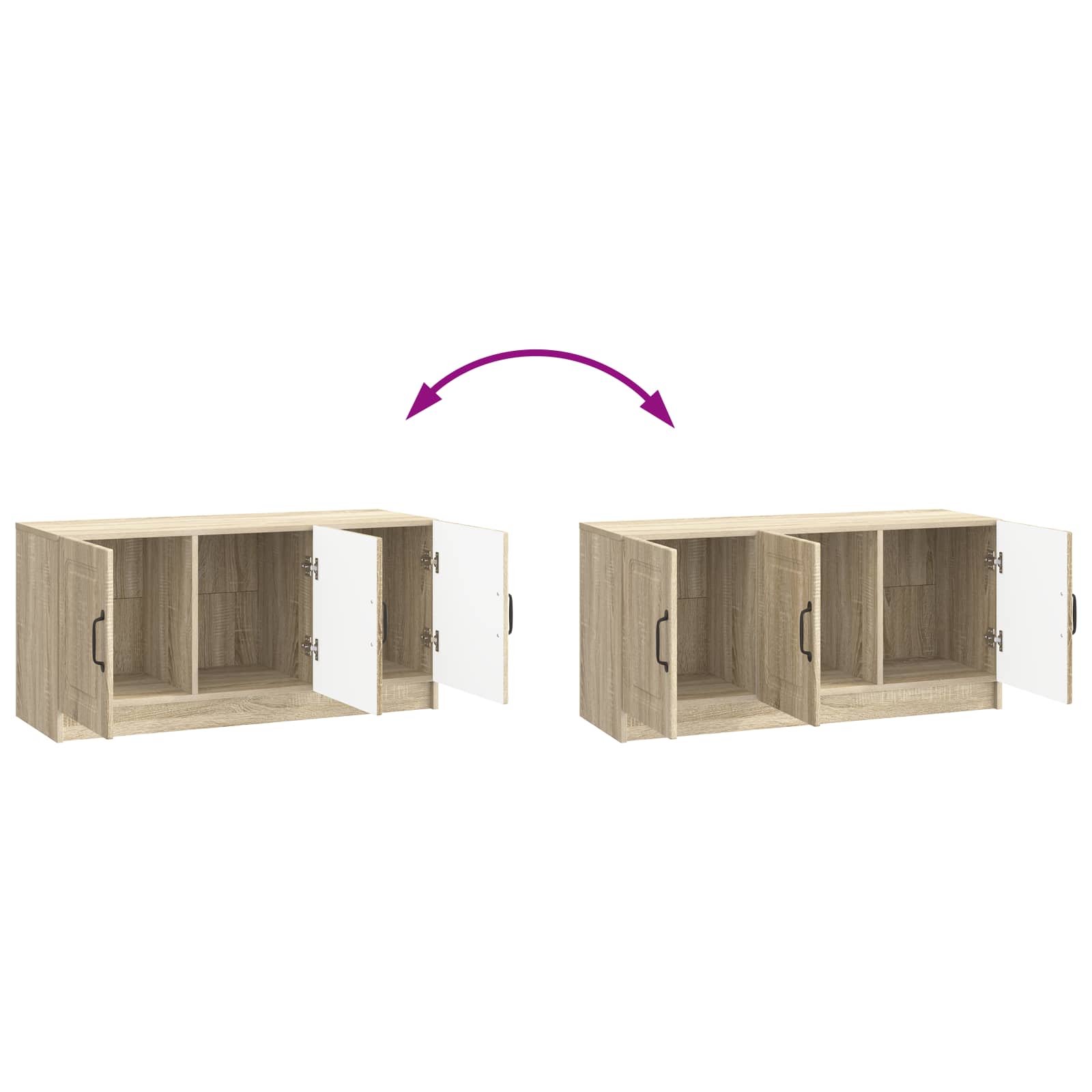 TV ormar Hrast sonoma 99 x 34,5 x 47 cm Konstruirano drvo