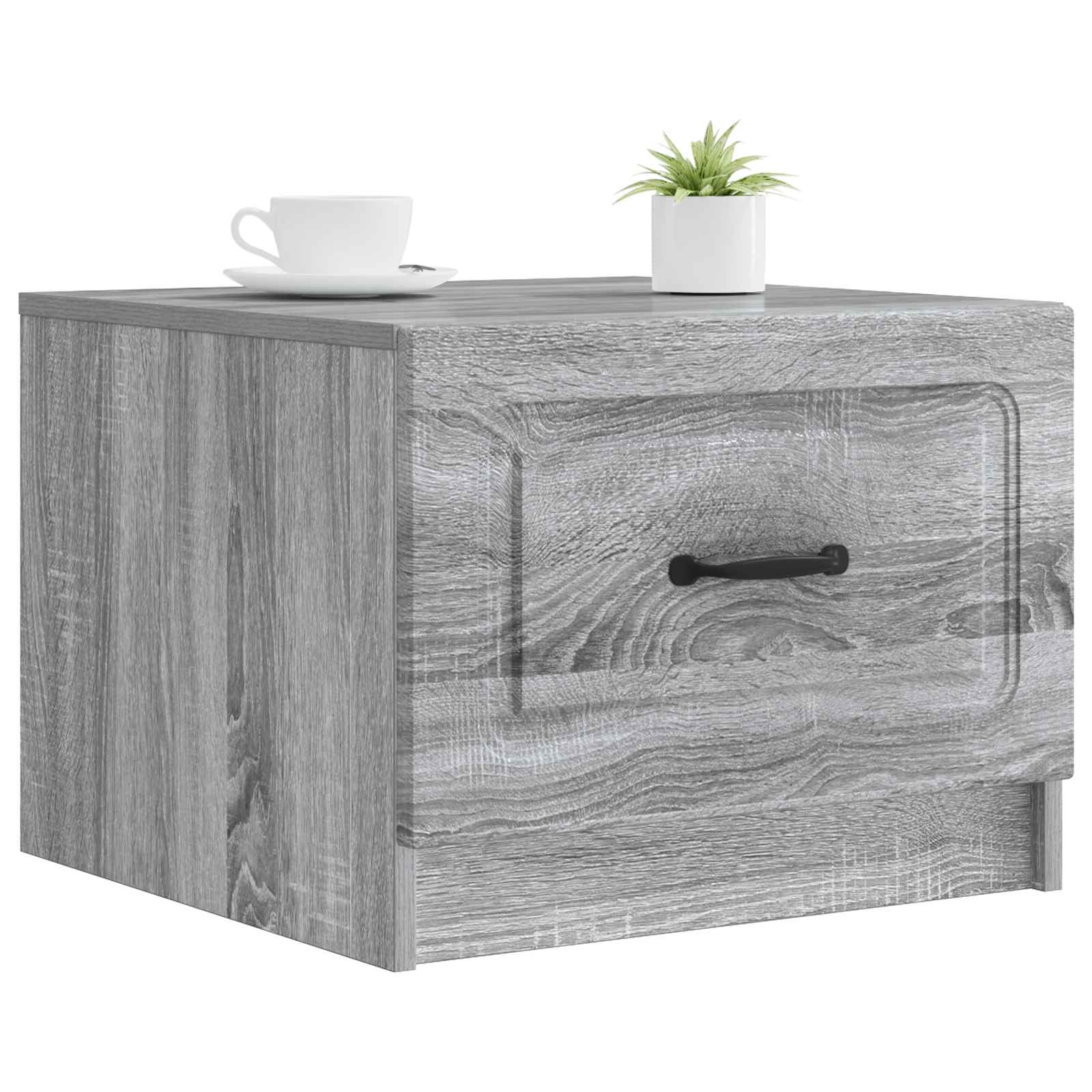 Kava Stol Siva sonoma 49 x 50 x 37 cm Konstruirano drvo