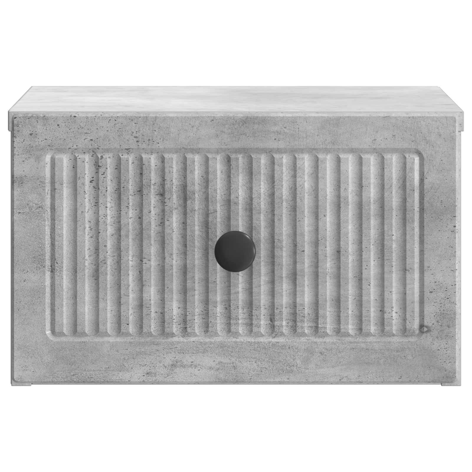 Noćni ormarić za montažu na zid Betonska siva 33 x 34,5 x 20 cm