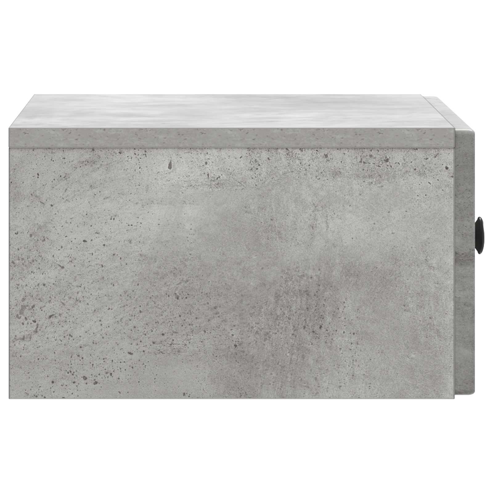 Noćni ormar s ladicama 2 pcs Betonska siva 49 x 34,5 x 20 cm