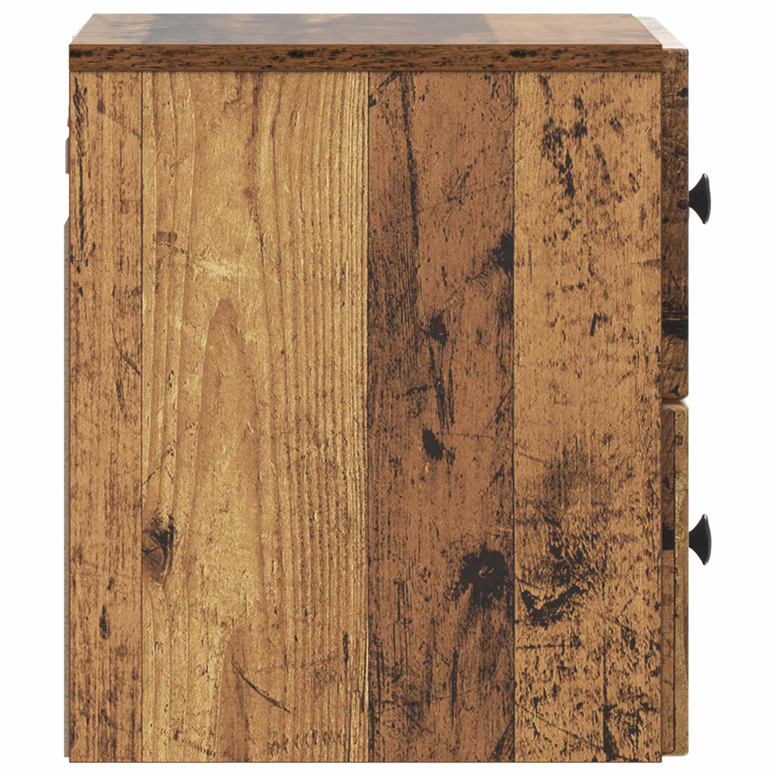 Noćni ormarić za montažu na zid Staro drvo 33 x 34,5 x 40 cm